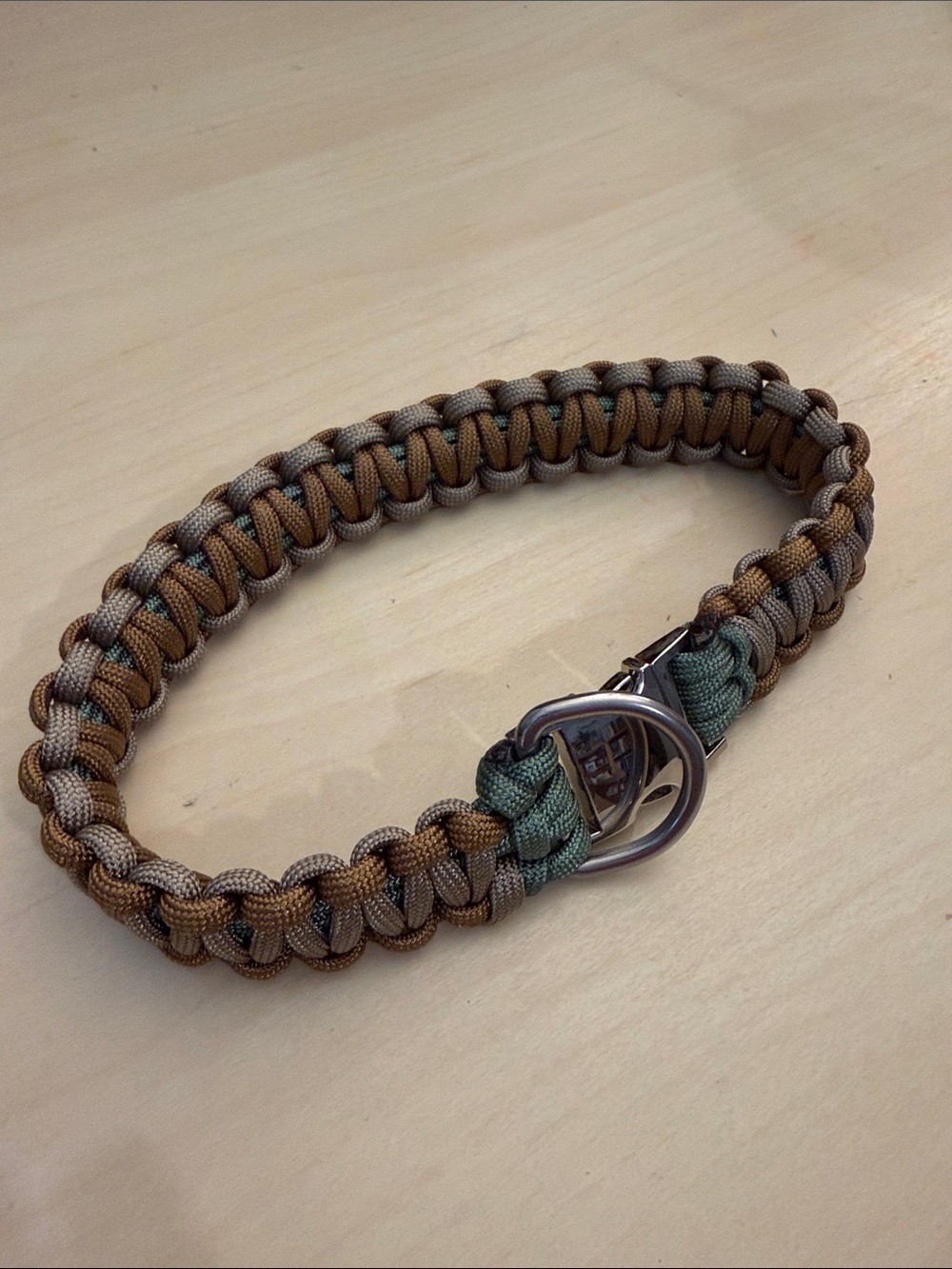 Paracord dog collar